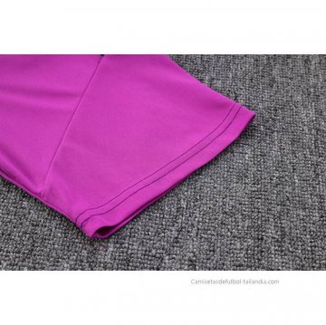 Chandal del Real Madrid Manga Corta 2022-2023 Purpura - Pantalon Corto
