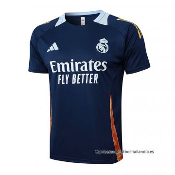 Chandal del Real Madrid Manga Corta 2024-2025 Azul - Pantalon Corto