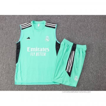 Chandal del Real Madrid Sin Mangas 2022-2023 Verde