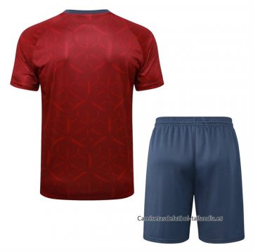 Chandal del Sao Paulo Manga Corta 2025-2026 Rojo - Pantalon Corto