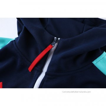 Chaqueta con Capucha del Arsenal 2021-2022 Azul