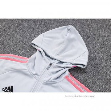 Chaqueta con Capucha del Arsenal 2023-2024 Gris