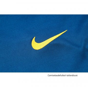 Chaqueta con Capucha del Barcelona 2024-2025 Azul