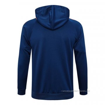 Chaqueta con Capucha del Manchester United 2023-2024 Azul