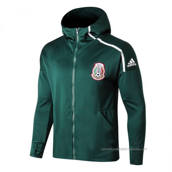 Chaqueta con Capucha del Mexico 2022-2023 Verde - Haga un click en la imagen para cerrar