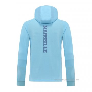 Chaqueta con Capucha del Olympique Marsella 2022-2023 Azul