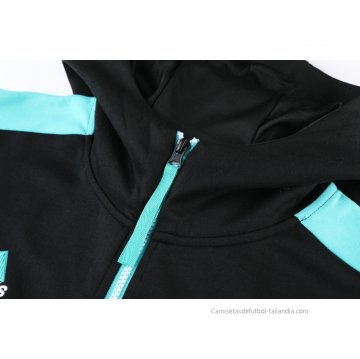 Chaqueta con Capucha del Real Madrid 2021-2022 Negro