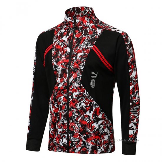 Chaqueta del AC Milan 2021-2022 Rojo - Haga un click en la imagen para cerrar
