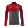 Chaqueta del AC Milan 2024-2025 Rojo Gris Chaqueta del AC Milan 2024-2025 Rojo Gris