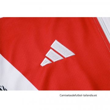 Chaqueta del Arsenal 2024-2025 Rojo y Blanco