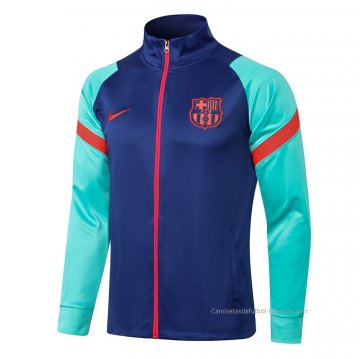 Chaqueta del Barcelona 2021-2022 Azul Chaqueta del Barcelona 2021-2022 Azul