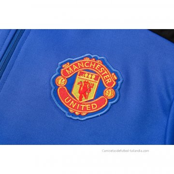 Chaqueta del Manchester United 2021-2022 Azul