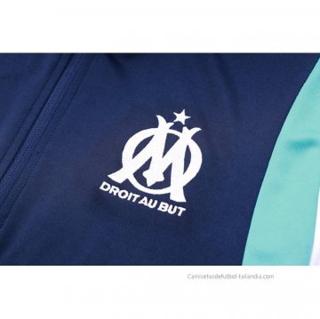 Chaqueta del Olympique Marsella 2023-2024 Azul Oscuro