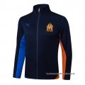 Chaqueta del Olympique Marsella 2024-2025 Azul Naranja