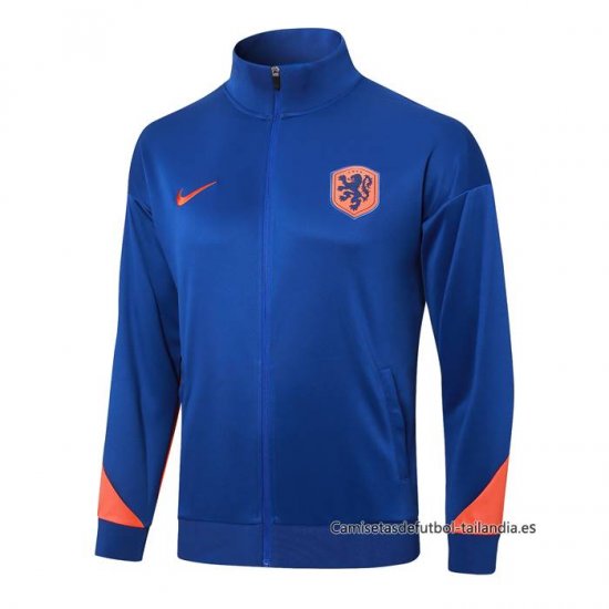 Chaqueta del Paises Bajos 2024-2025 Azul - Haga un click en la imagen para cerrar