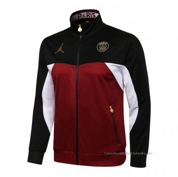 Chaqueta del Paris Saint-Germain 2021-2022 Rojo Chaqueta del Paris Saint-Germain 2021-2022 Rojo