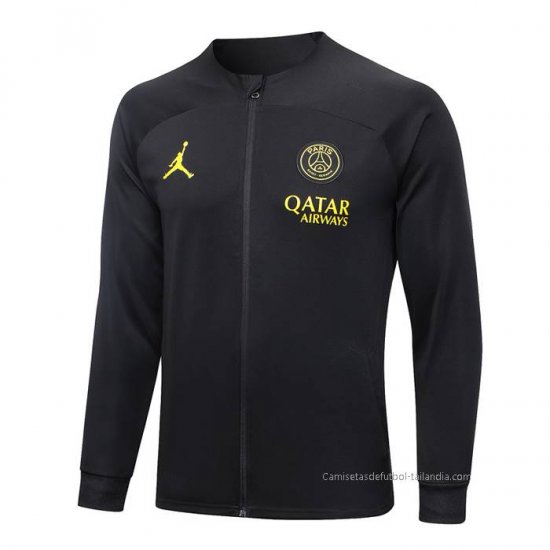 Chaqueta del Paris Saint-Germain Jordan 2023-2024 Negro - Haga un click en la imagen para cerrar