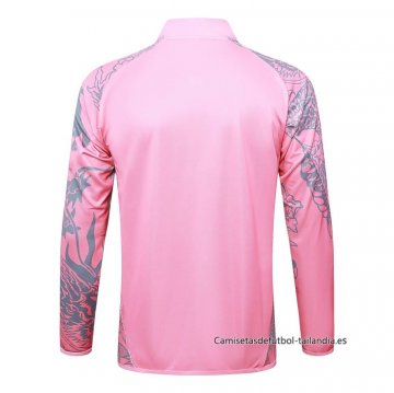 Chaqueta del Real Madrid Dragon 2024-2025 Rosa