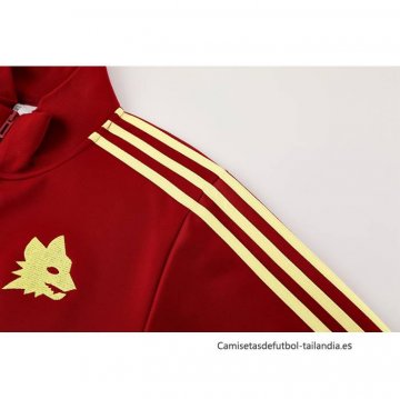 Chaqueta del Roma 2024-2025 Rojo Azul