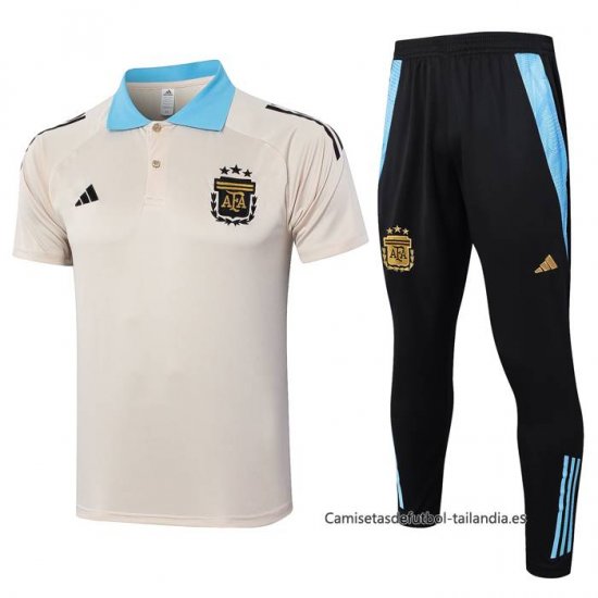 Conjunto Polo del Argentina 2024-2025 Amarillo - Haga un click en la imagen para cerrar