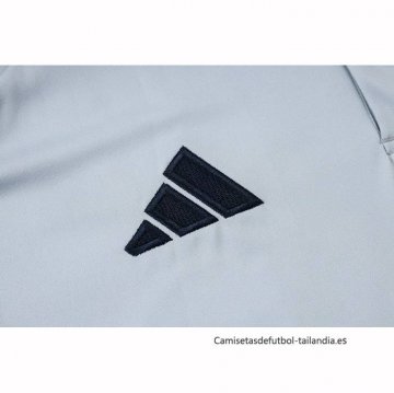 Conjunto Polo del Arsenal 2025-2026 Gris