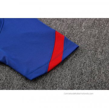 Conjunto Polo del Atletico Madrid 2022-2023 Azul