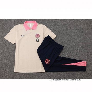 Conjunto Polo del Barcelona 2025-2026 Amarillo