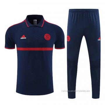 Conjunto Polo del Bayern Munich 2022-2023 Azul Conjunto Polo del Bayern Munich 2022-2023 Azul