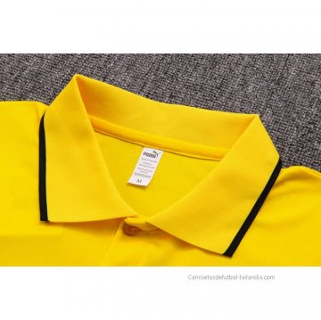 Conjunto Polo del Borussia Dortmund 2022-2023 Amarillo