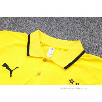 Conjunto Polo del Borussia Dortmund 2023-2024 Amarillo