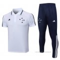 Conjunto Polo del Cruzeiro 2023-2024 Blanco