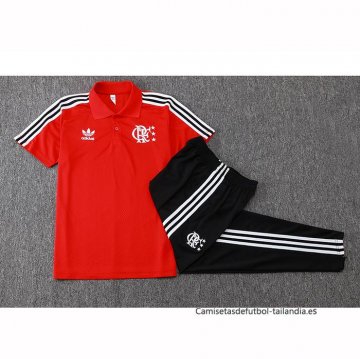 Conjunto Polo del Flamengo 2025-2026 Rojo