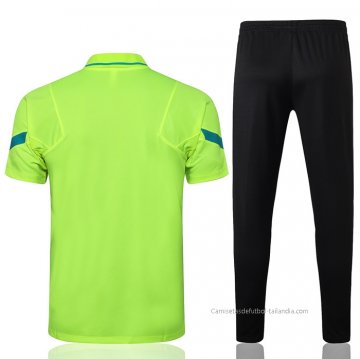 Conjunto Polo del Inter Milan 2021-2022 Verde