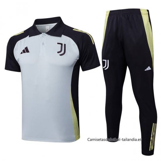 Conjunto Polo del Juventus 2024-2025 Gris - Haga un click en la imagen para cerrar