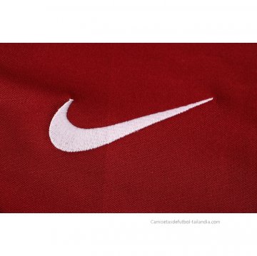 Conjunto Polo del Liverpool 2021-2022 Rojo