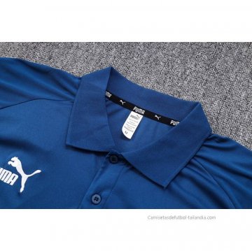 Conjunto Polo del Manchester City 2023-2024 Azul