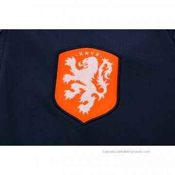 Conjunto Polo del Paises Bajos 2022-2023 Azul