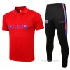 Conjunto Polo del Paris Saint-Germain 2021-2022 Rojo Conjunto Polo del Paris Saint-Germain 2021-2022 Rojo