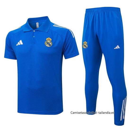 Conjunto Polo del Real Madrid 2025-2026 Azul - Haga un click en la imagen para cerrar