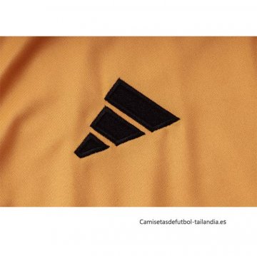 Conjunto Polo del Real Madrid 2024-2025 Amarillo
