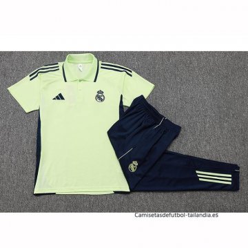 Conjunto Polo del Real Madrid 2025-2026 Verde