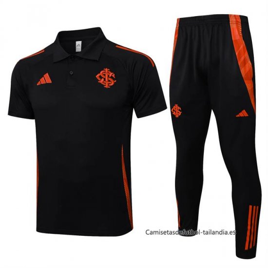 Conjunto Polo del SC Internacional 2024-2025 Negro - Haga un click en la imagen para cerrar