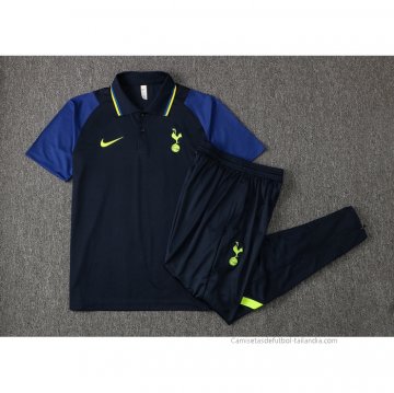 Conjunto Polo del Tottenham Hotspur 2021-2022 Azul