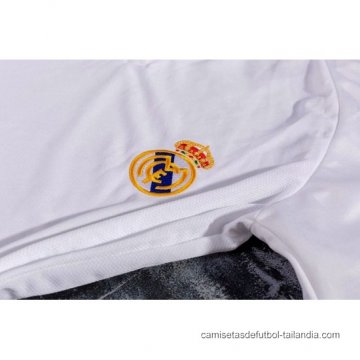 1ª Camiseta Real Madrid Manga Larga Retro 2001-2002