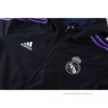 Rompevientos del Real Madrid 2022-2023 Negro
