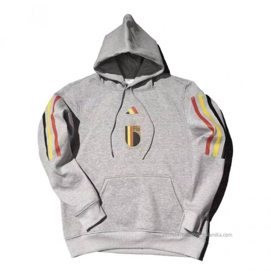Sudadera con Capucha del Belgica 2022-2023 Gris - Haga un click en la imagen para cerrar