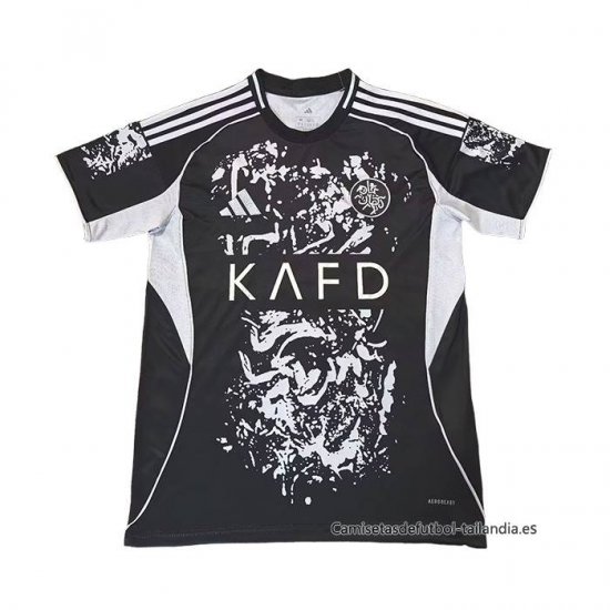 Tailandia Camiseta Al Nassr Special 2025-2026 Negro - Haga un click en la imagen para cerrar