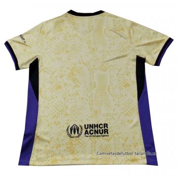 Tailandia Camiseta Barcelona Special 2024-2025 Amarillo