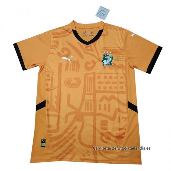 Tailandia 1ª Camiseta Costa de Marfil 2024 - Haga un click en la imagen para cerrar