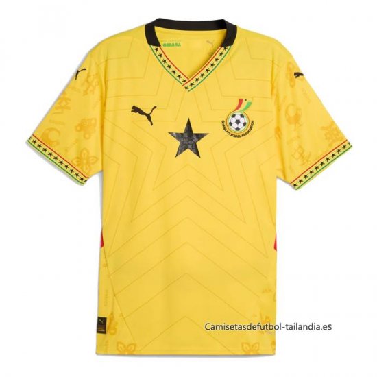 Tailandia 2ª Camiseta Ghana 2024-2025 - Haga un click en la imagen para cerrar